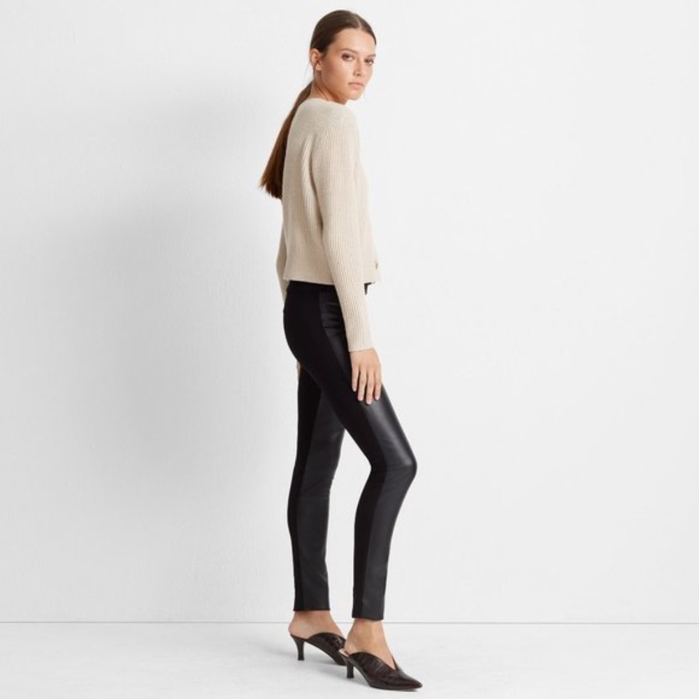 WORN ONCE: Club Monaco Tasha Faux Leather Leggings